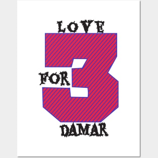 love for damar Posters and Art